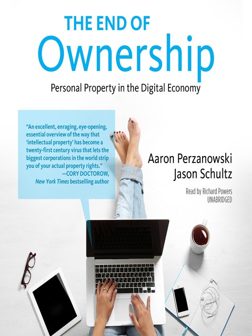 Title details for The End of Ownership by Aaron Perzanowski - Available